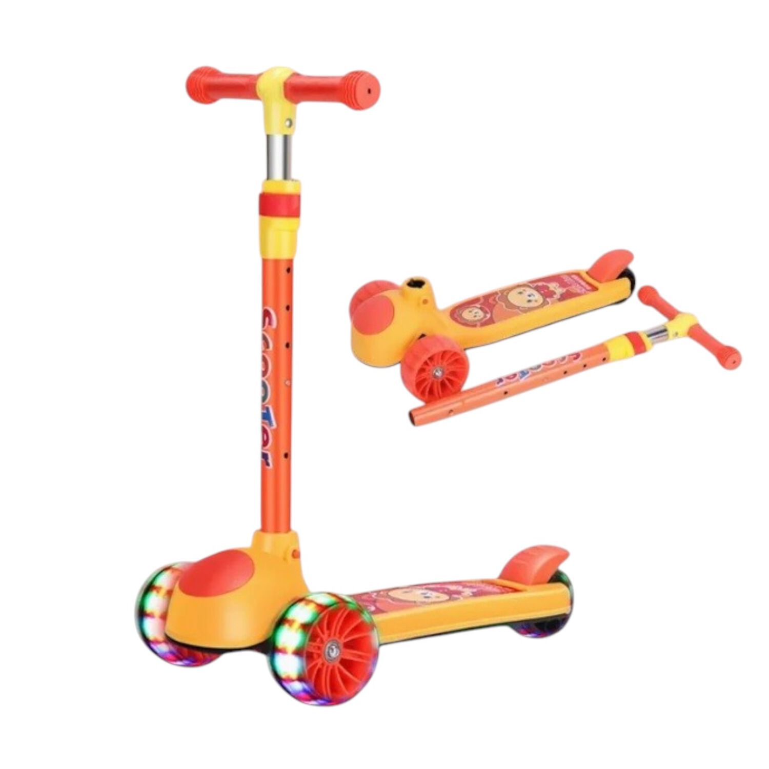 Scooter Monopat&iacute;n Ni&ntilde;os Naranjo image number 1.0
