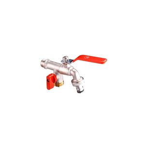 Llave De Jard&iacute;n 1/2" Con Doble Salida Flowmak
