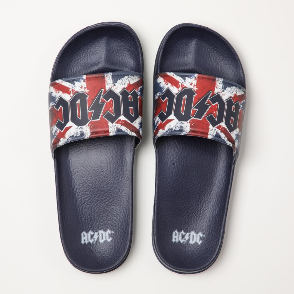 Sandalia Hombre Ac-dc Azul/rojo image number 2.0