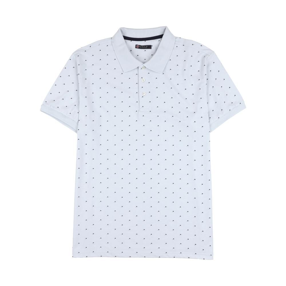 Polera Estampada Manga Corta Cuello Piqu&eacute; Hombre Herald image number 0.0