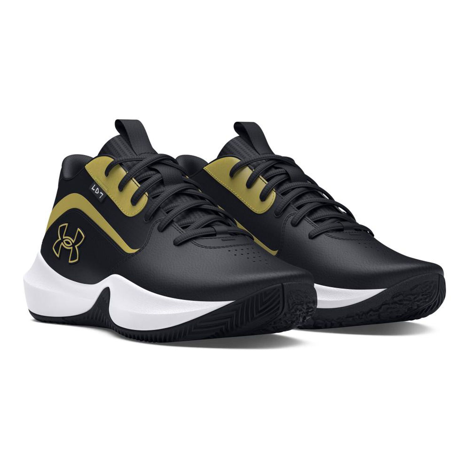 Zapatilla Basketball Unisex Under Armour Ua Lockdown 7 Black image number 4.0