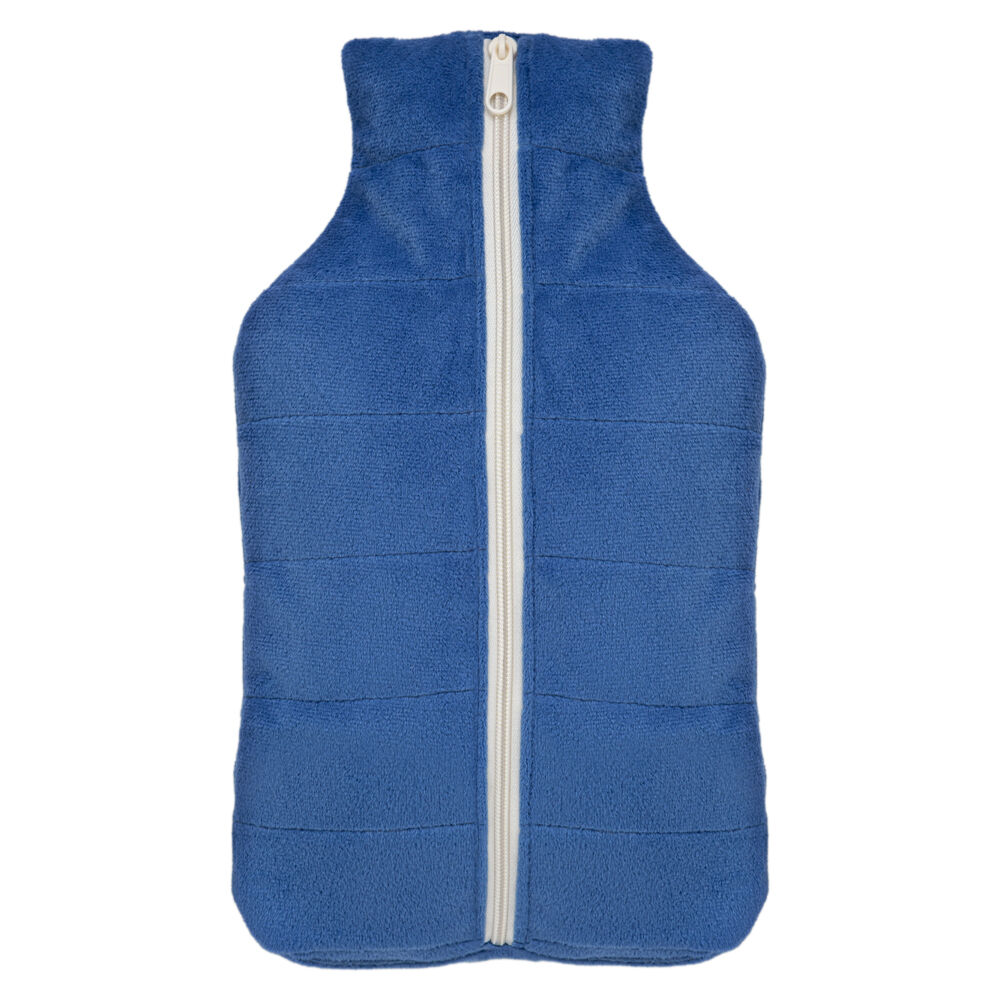 Guatero Thermicachile 2 Lt Parka Azul Cierre Blanco image number 0.0
