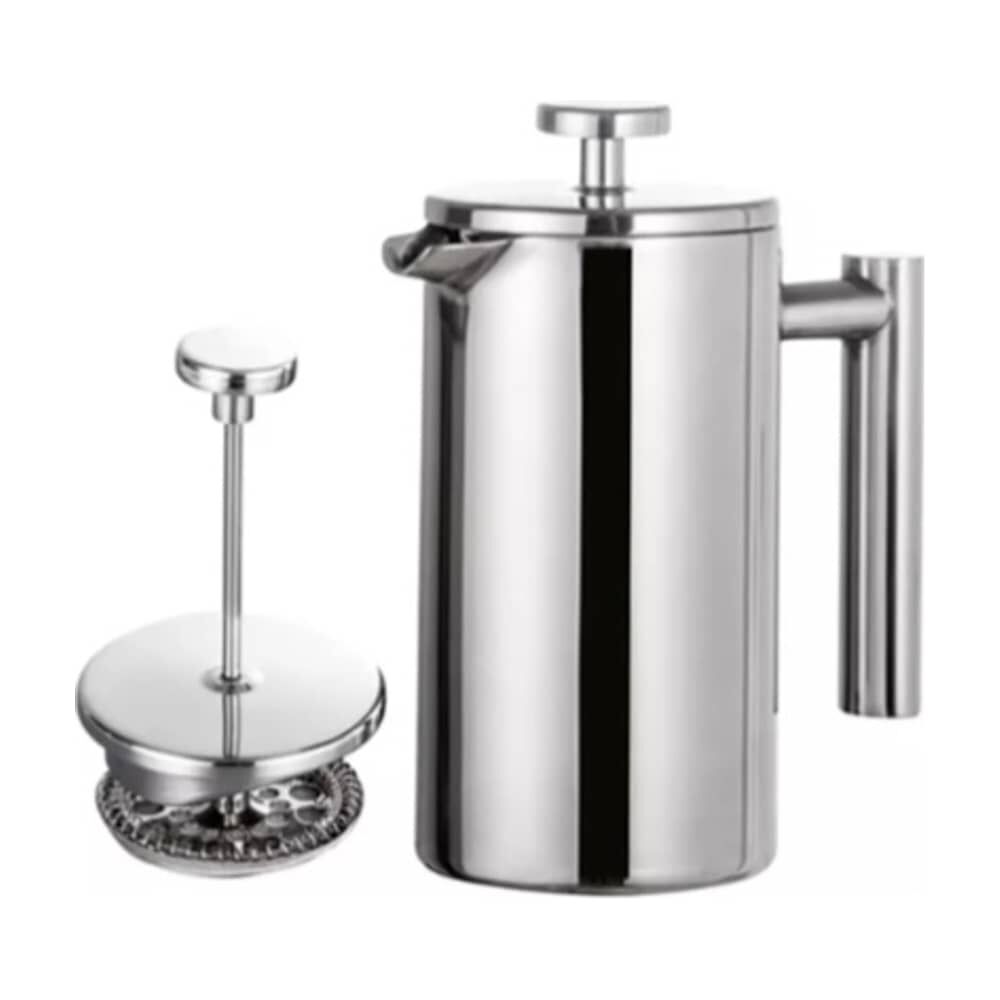 Cafetera Manual Prensa Francesa Para Cafe - Acero Inoxidable image number 1.0