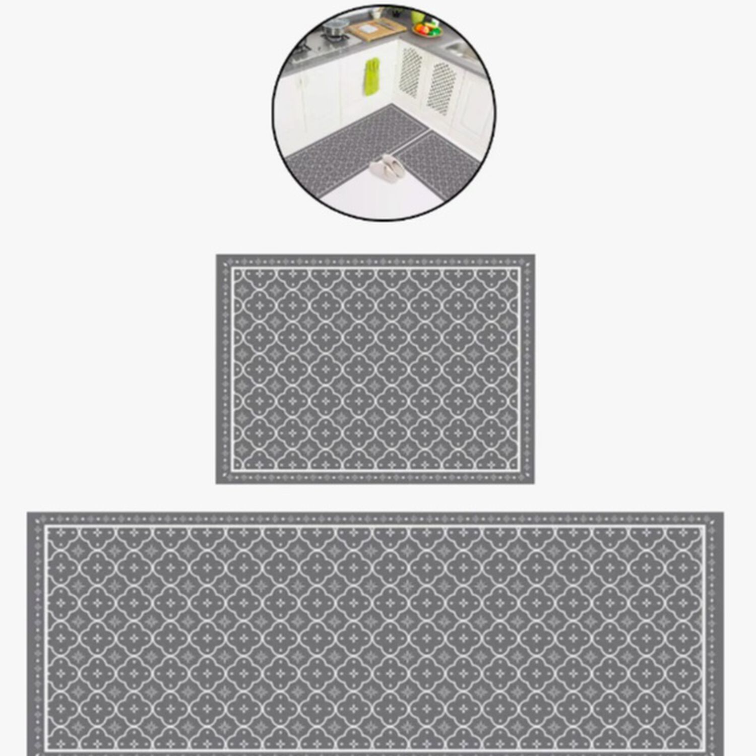 Pack 2 Alfombras Cocina Antideslizante image number 0.0