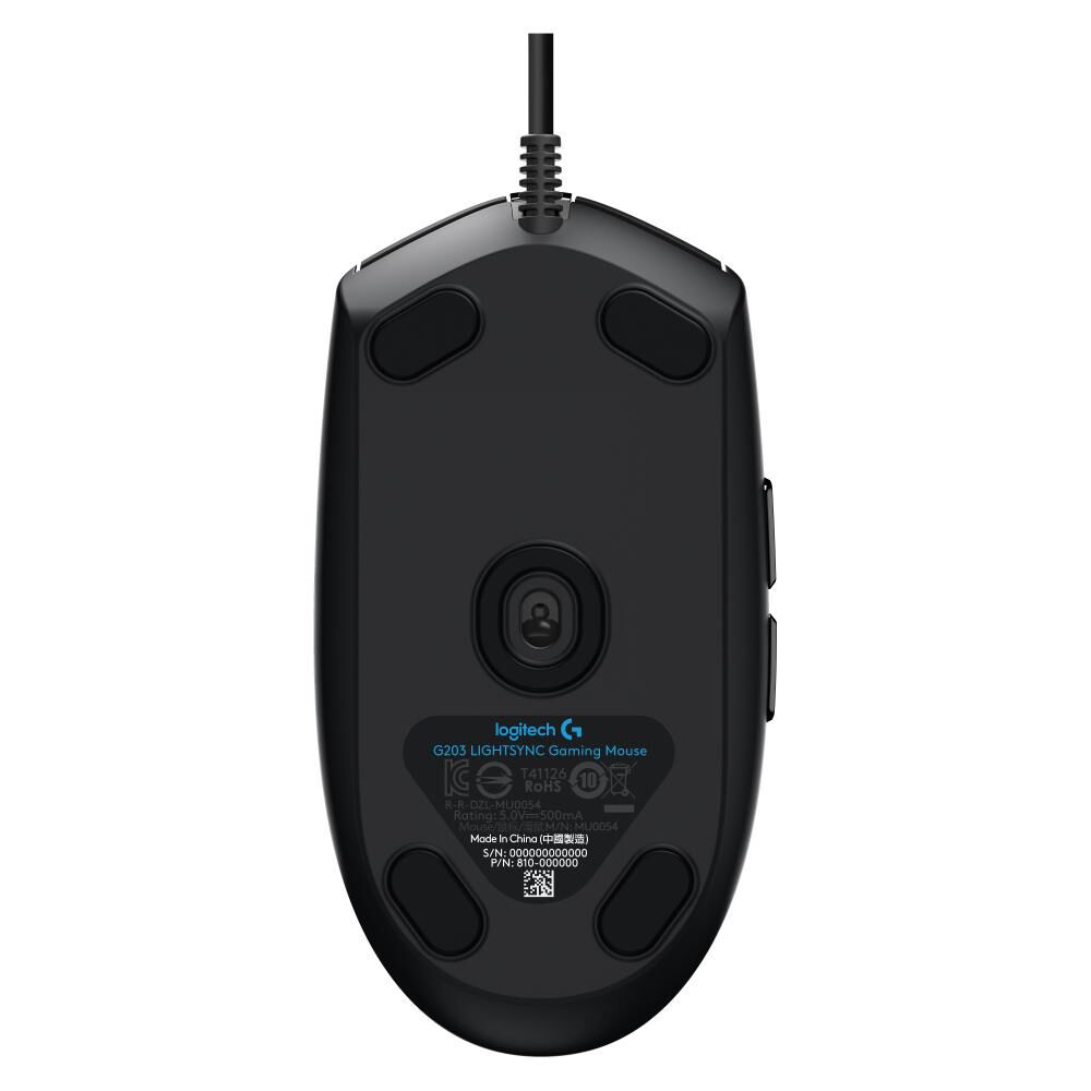 Mouse Gamer Logitech G203 image number 4.0