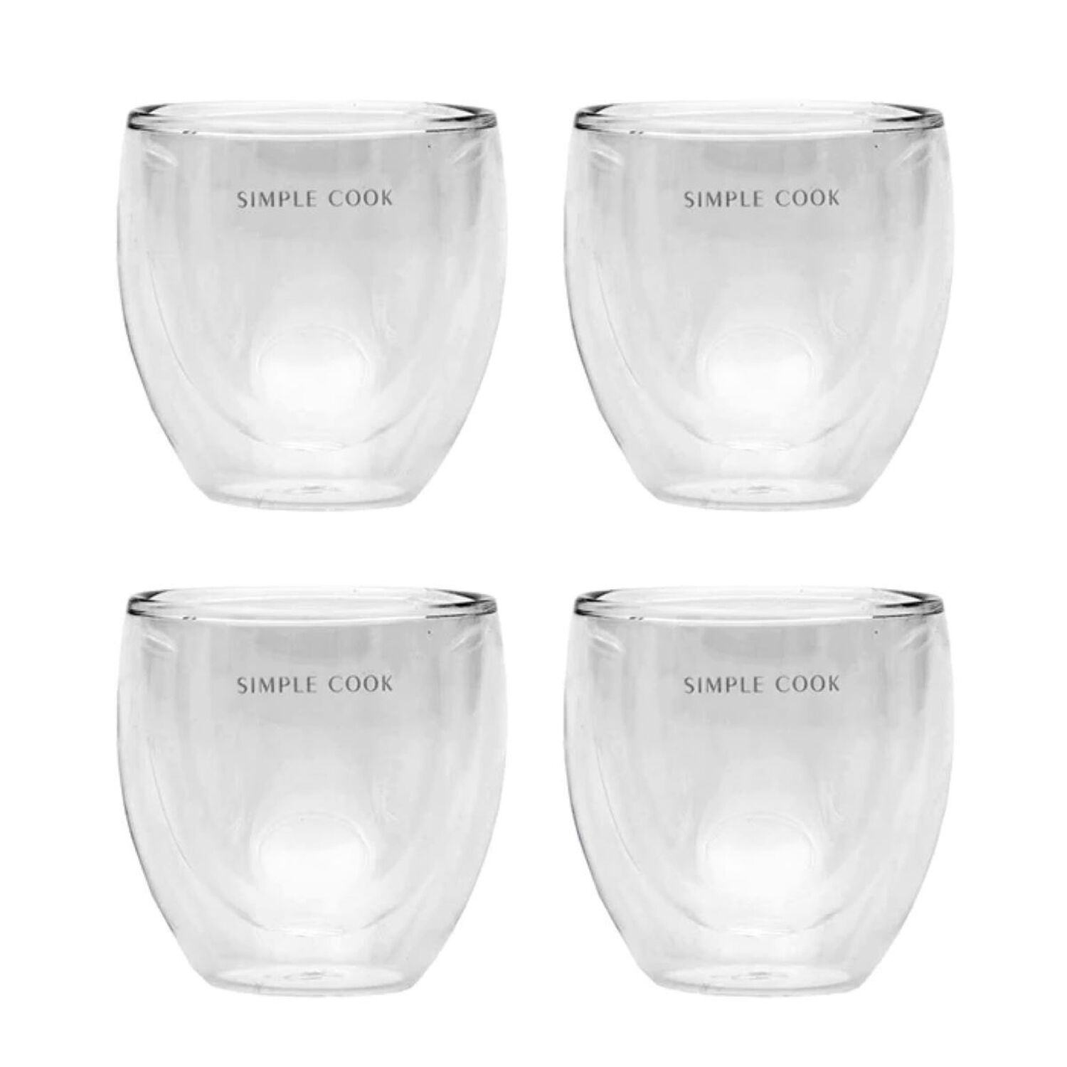 Set 4 Tazas Simple Cook Espresso image number 0.0