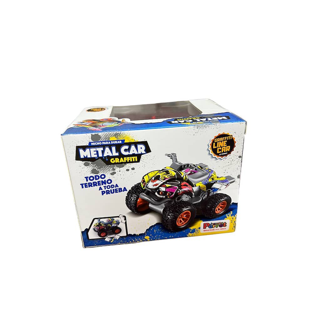 Auto | Camioneta | Moto Metalico Graffiti Juguete Fricci&oacute;n image number 8.0