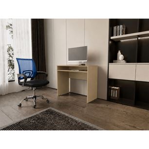 Combo Oficina New York 1 Escritorio Cartagena + Silla De Color Ergon&oacute;mica Con Altura Ajustable