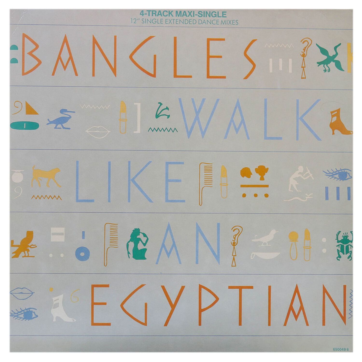 Bangles - Walk Like An Egyptian | 12" Maxi Single Usado image number 0.0