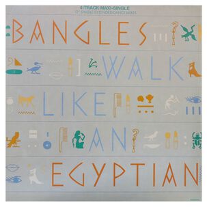 Bangles - Walk Like An Egyptian | 12" Maxi Single Usado