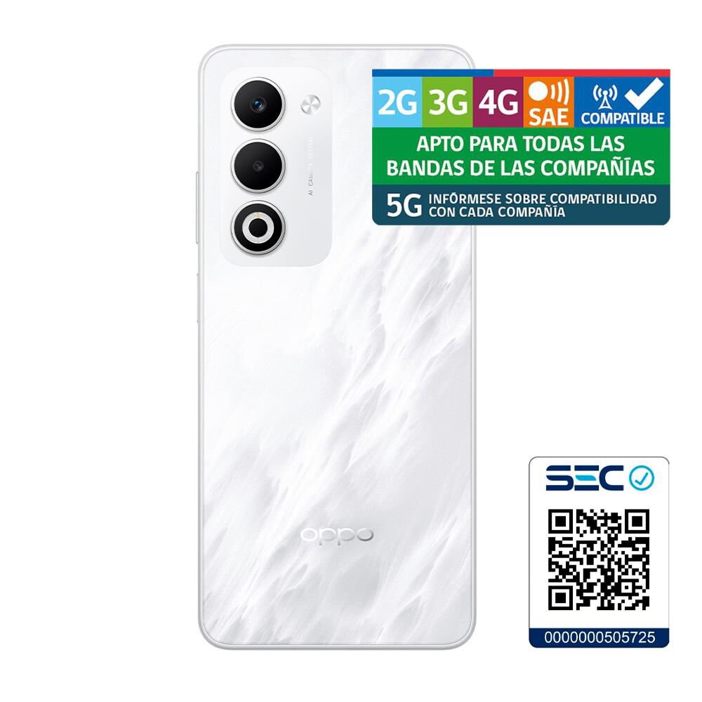 Smartphone Oppo A5 / 5G / 256 GB / Blanco / Liberado | Hites.com