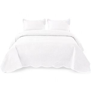 Cubrecama De Verano 2 Plazas Quilt + 2 Fundas De Almohada Cobertor Delgado Qvr2-79