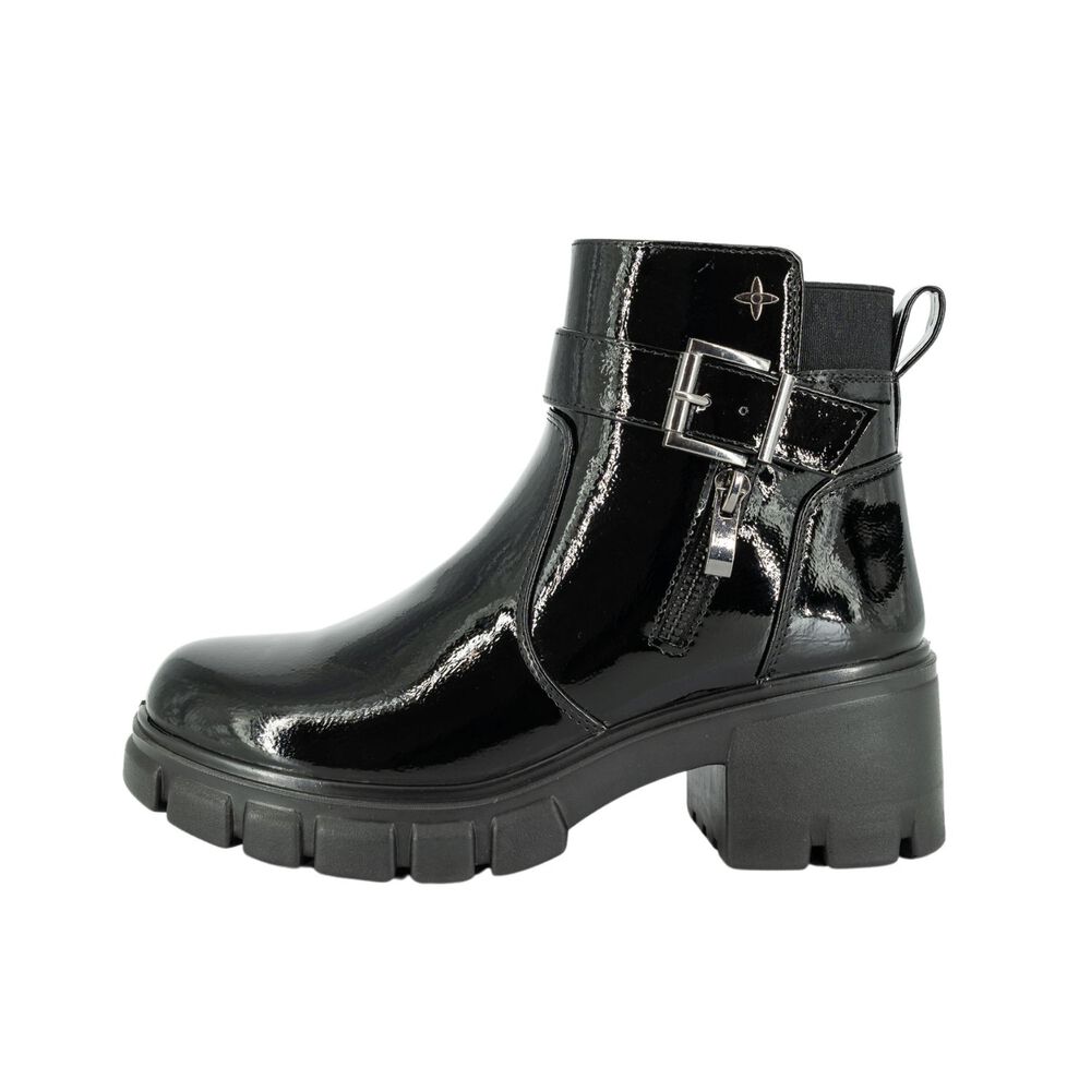 Botin Fleuret Negro Charol Alquimia image number 1.0