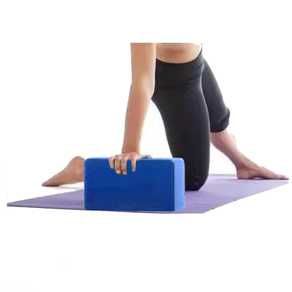 Ladrillo Rectangular Yoga Pilates Deportivo Azul image number 4.0