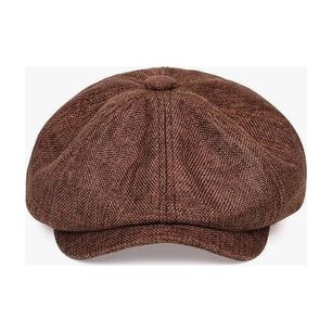 Boina Invierno Hombre Elegante Caf&eacute;