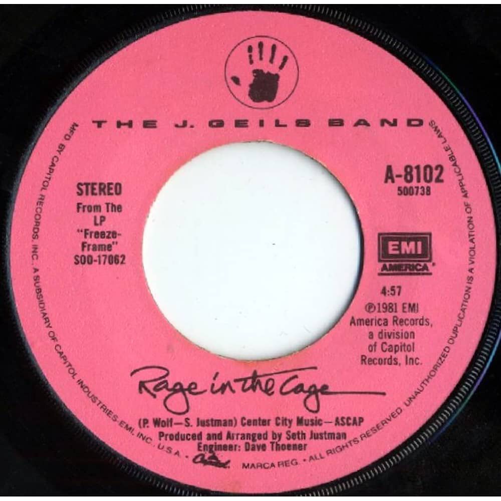 J. Geils Band - Centerfold | 7" Single Vinilo Usado image number 1.0