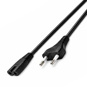 Cable De Poder Tipo 8 Profesional 1.8mt Universal 220v