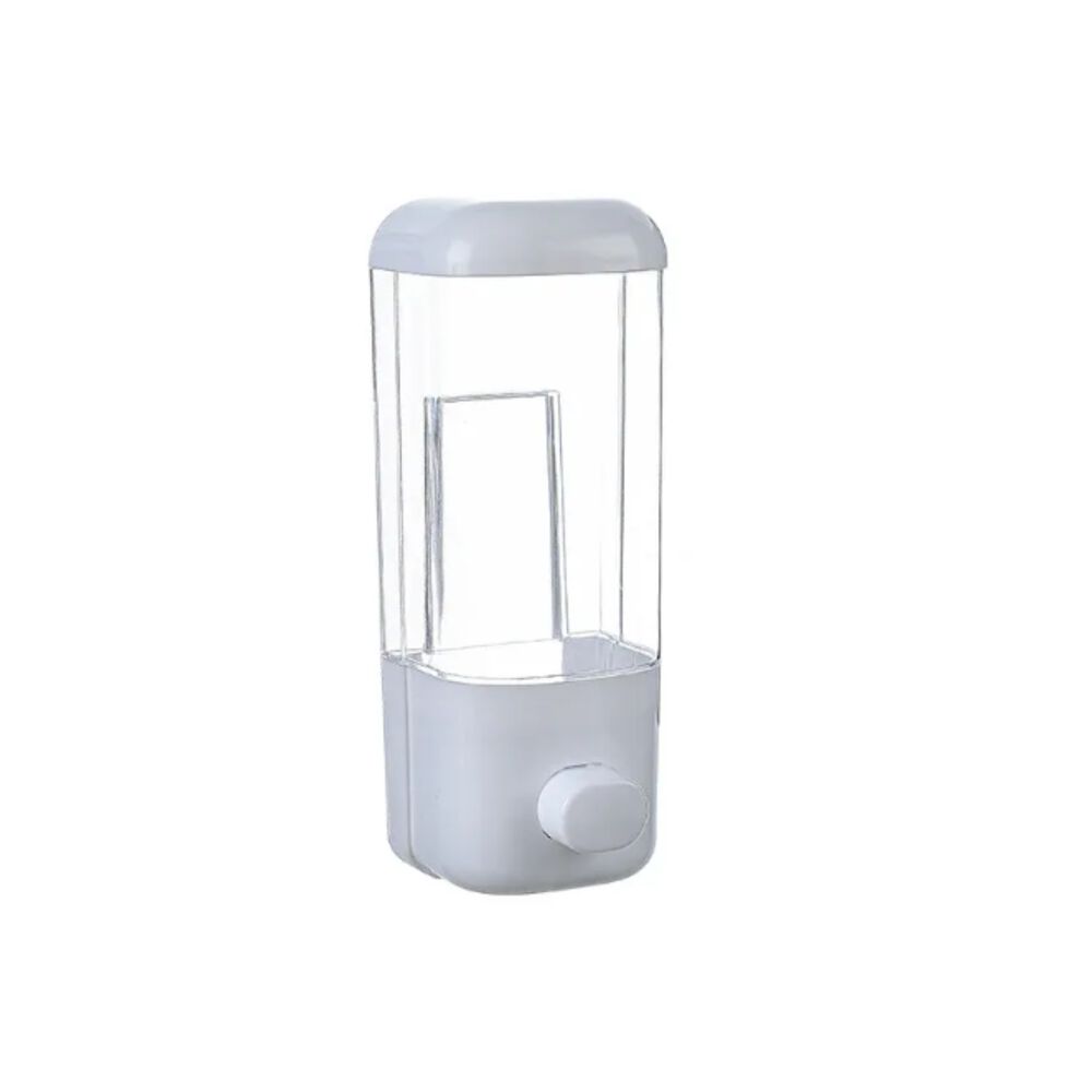 Dispensador De Pared Para Jabón Liquido 500ml Manual Baño image number 0.0