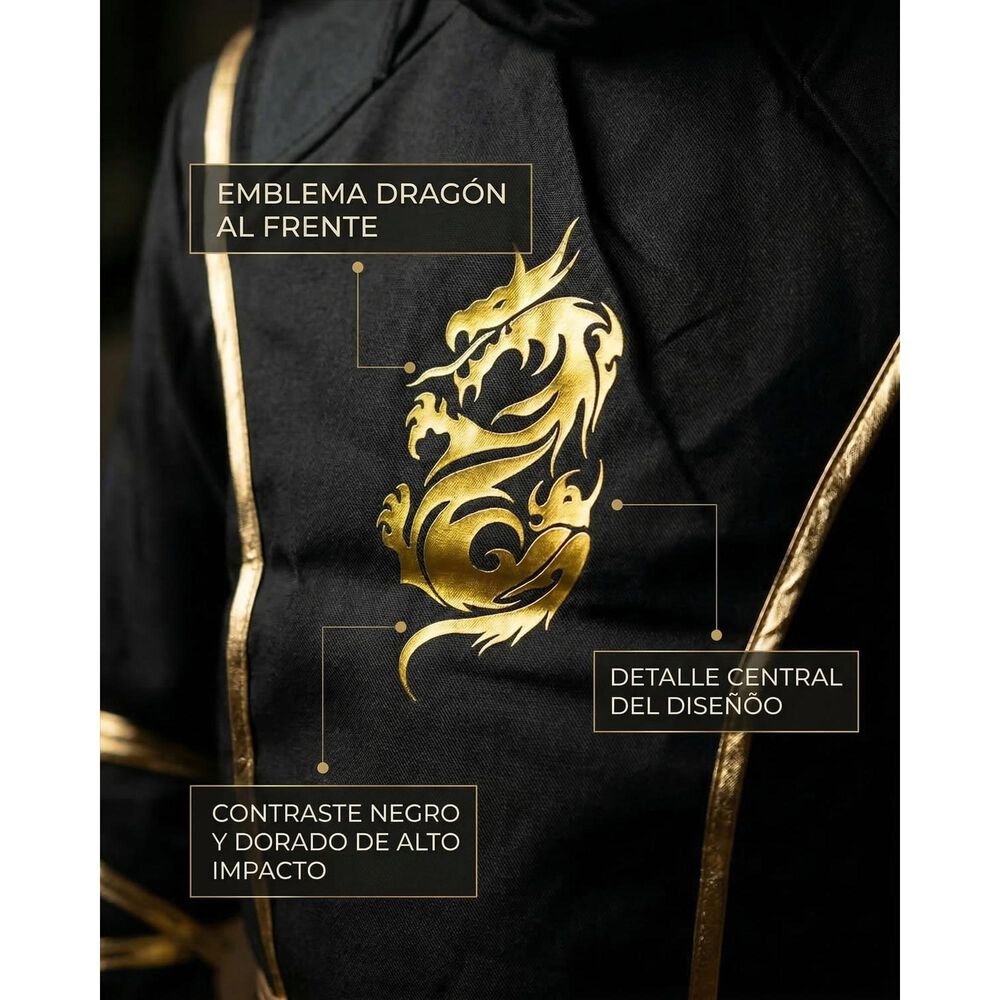 Disfraz Premium Ninja Dragon Esqueleto Camuflaje Infantil image number 29.0