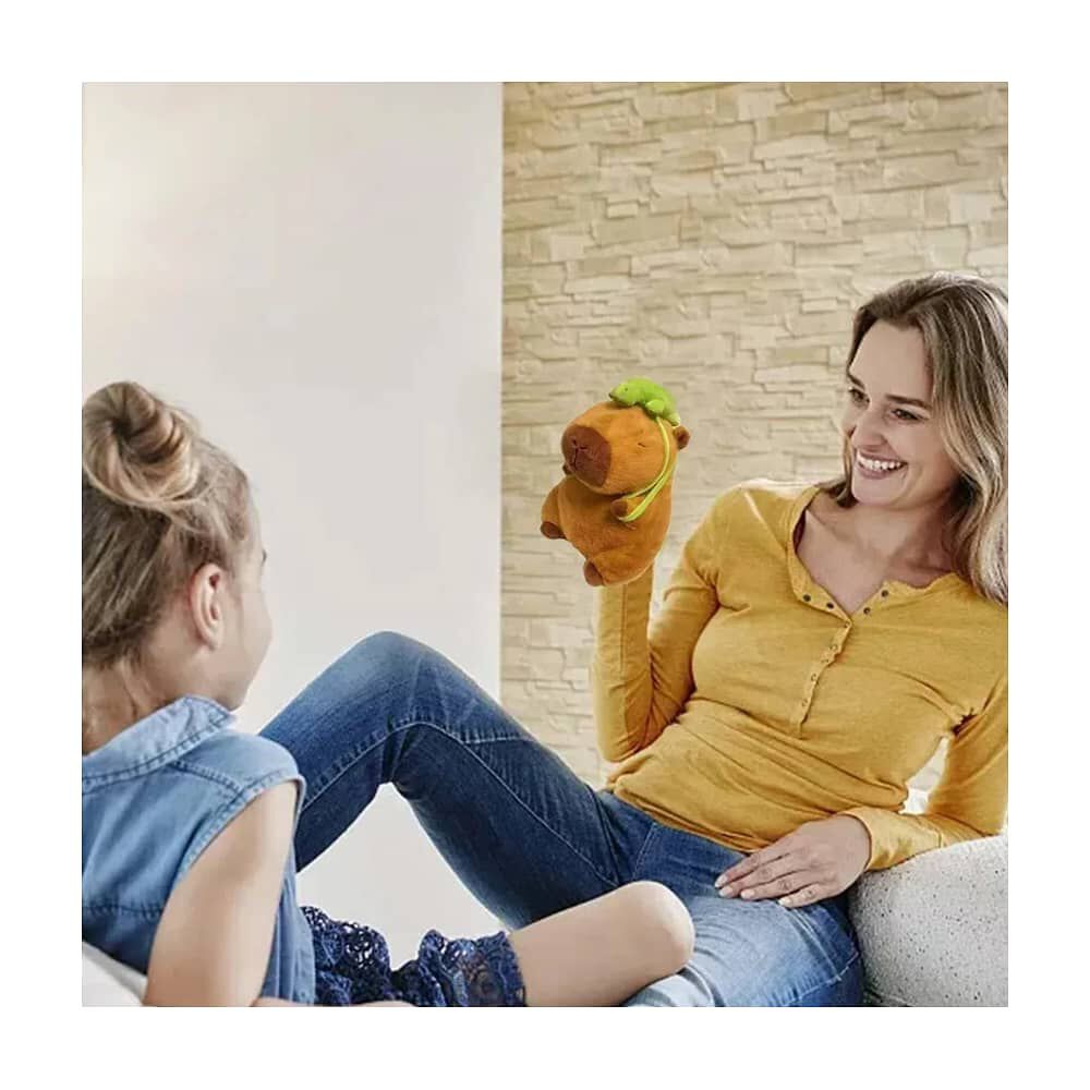 Capibara Mochila Tortuga Peluche Llavero image number 2.0