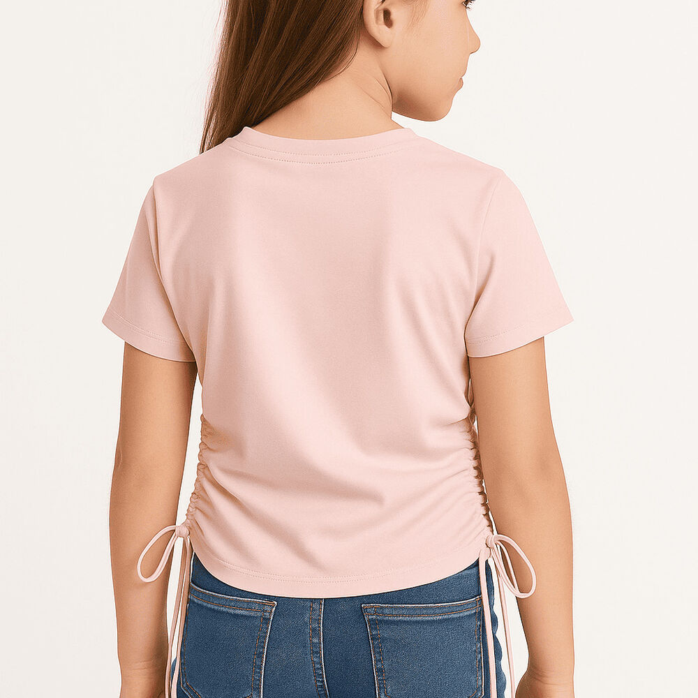 Polera Infantil Rosada Estampado Personaje image number 2.0