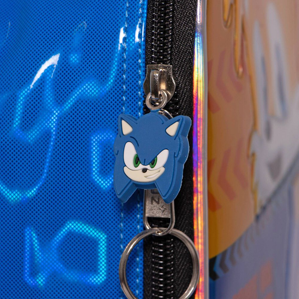Lonchera Escolar Ni&ntilde;o Team Sonic Azul Sonic image number 4.0