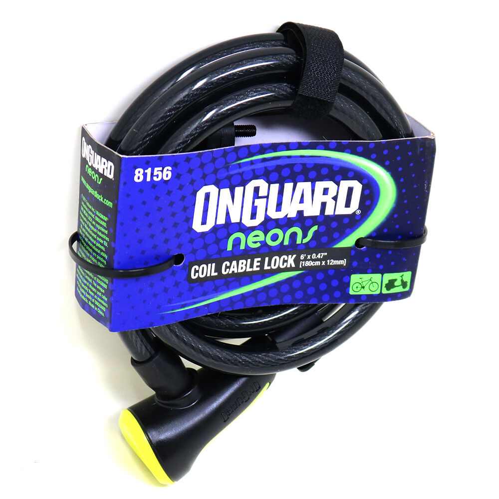 Candado Onguard Llave Espiral Ns Coil 180cmx12mm image number 2.0