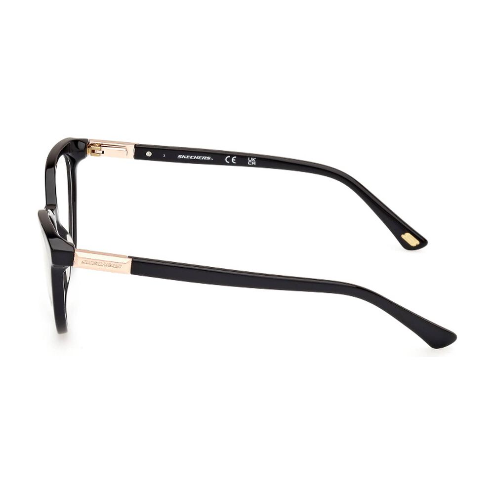 Lentes &Oacute;pticos Negro Brillante Skechers image number 2.0