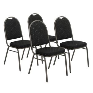 Pack 4 Sillas De Eventos Varios Hotel Restaurante Acolchada