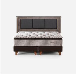 Cama Europea Rosen Nest / 2 Plazas / Base Dividida + Respaldo