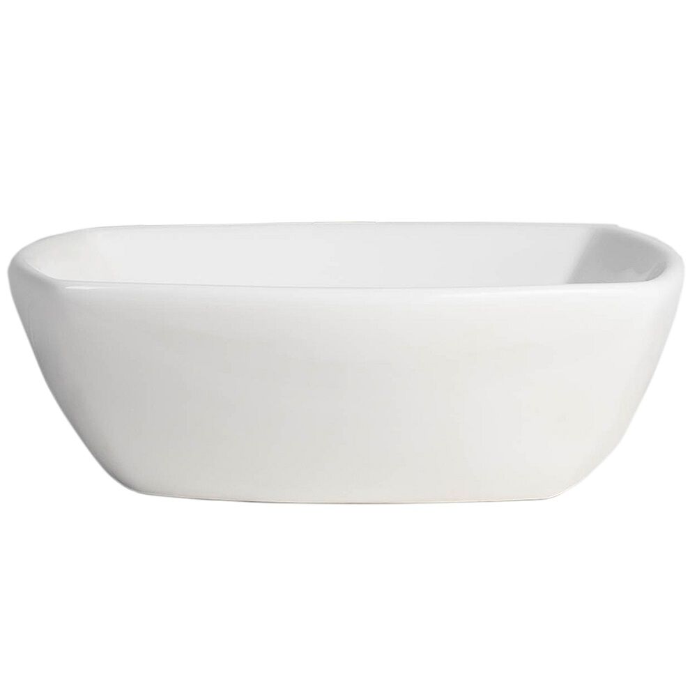 Lavamanos Sobreponer Domsa Slc862 Blanco 42x42x13 Cm image number 0.0