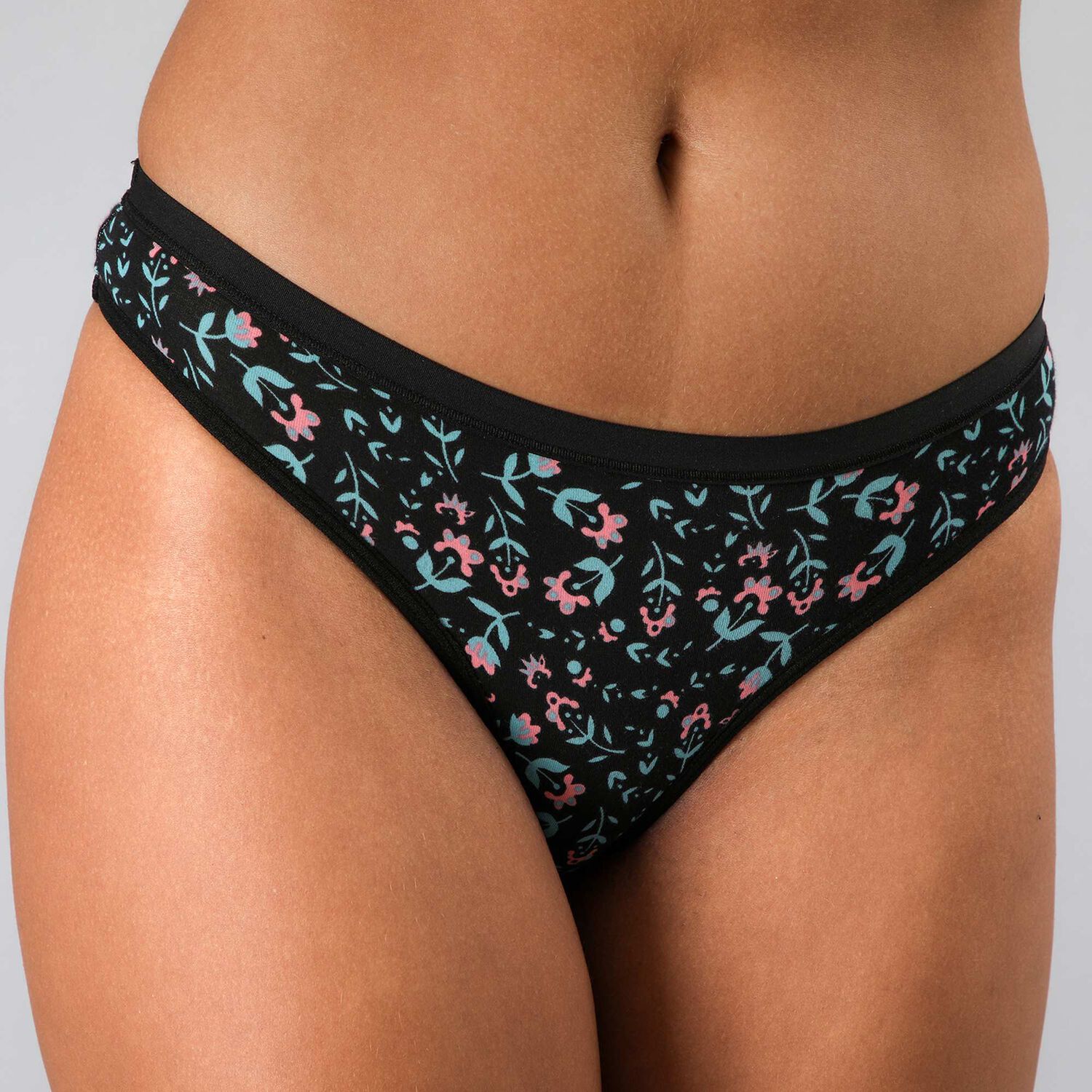 Pack X6 Colaless Algodon Print Flores Mujer 25545-196 image number 4.0