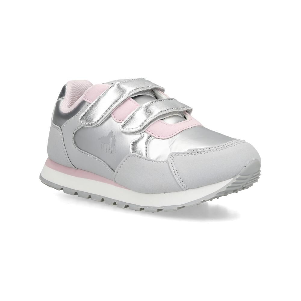 Zapatilla Infantil Niña The King's Polo Club Grey image number 0.0