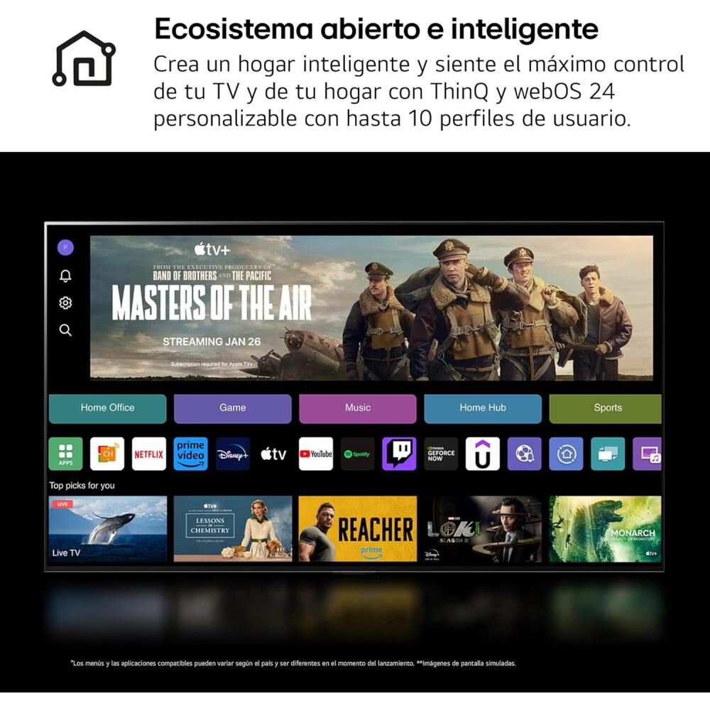 Led 65" LG 65UT8050PSB / Ultra HD 4K / Smart TV / Magic Remote image number 1.0