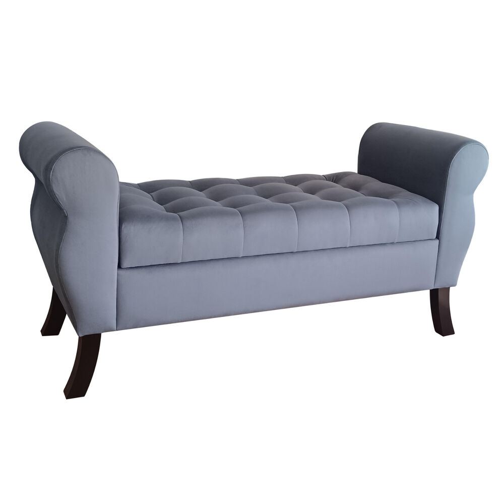 Banqueta Baul Diva Color Gris image number 2.0