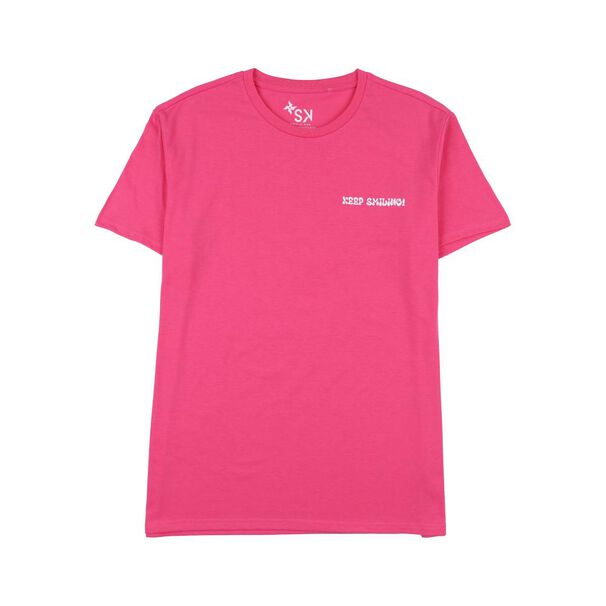 Polera Estampada Manga Corta Cuello Redondo Hombre Skuad