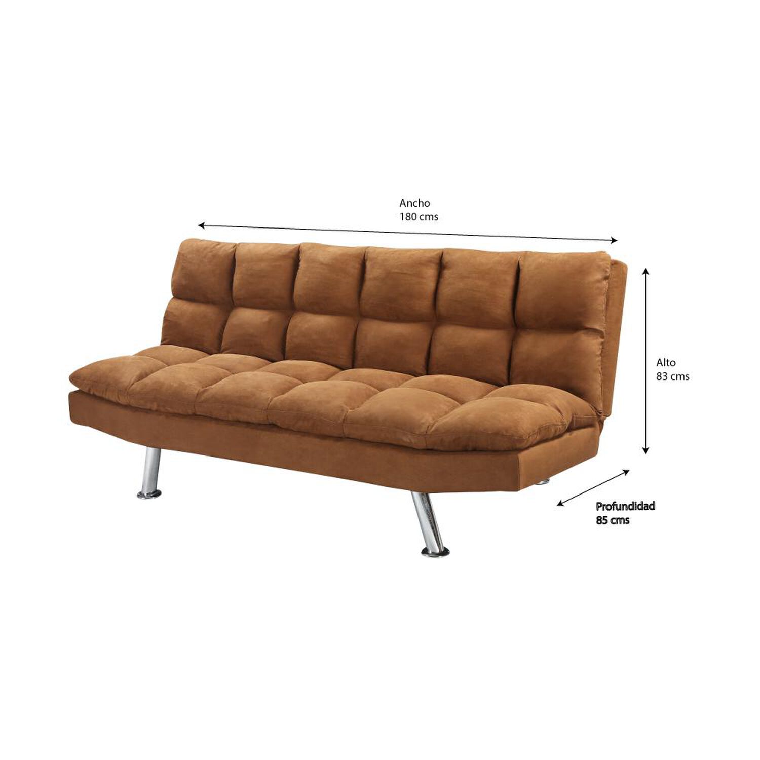 Futon Idetex Bari / 3 Cuerpos image number 1.0