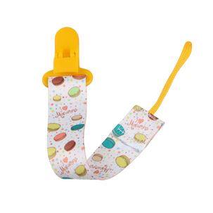 Porta Chupete De Cinta Clips De Tela Para Bebe Afirma Tete