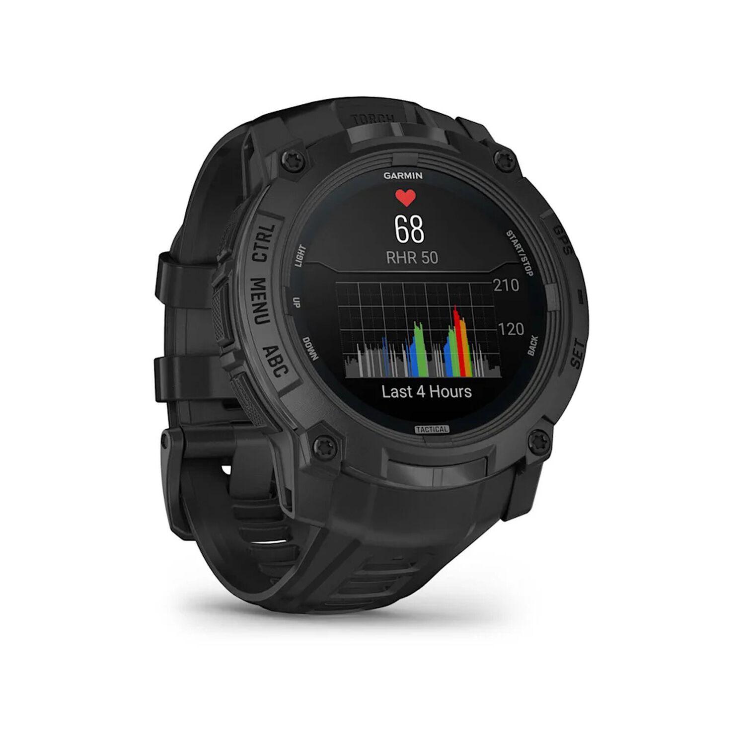 Instinct 3,tactical, Amoled,50mm,black, Ww image number 2.0