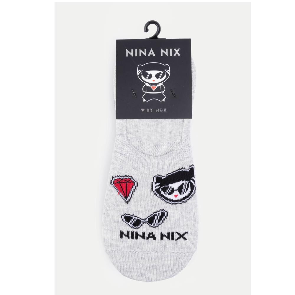 Calcetines Invisibles Mujer Non Show Nn Ngx / 3 Pares image number 5.0