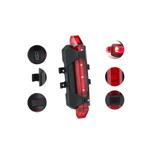 Luz Led Para Bicicletas Seguridad Recargable 50 L&uacute;menes - Ps