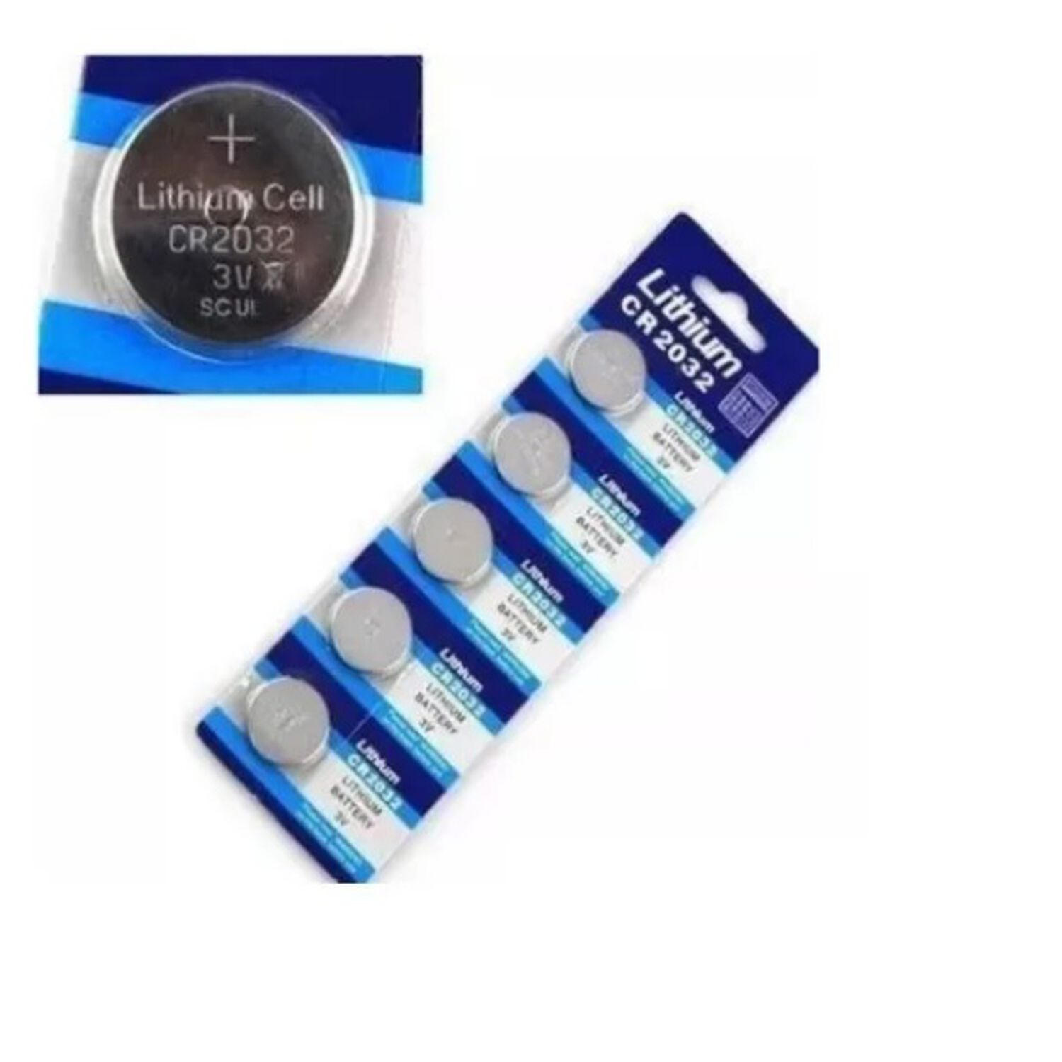 Pilas Para Reloj Calculadoras Boton U Otros Usos Cr2032 3v Lithium Litio image number 4.0