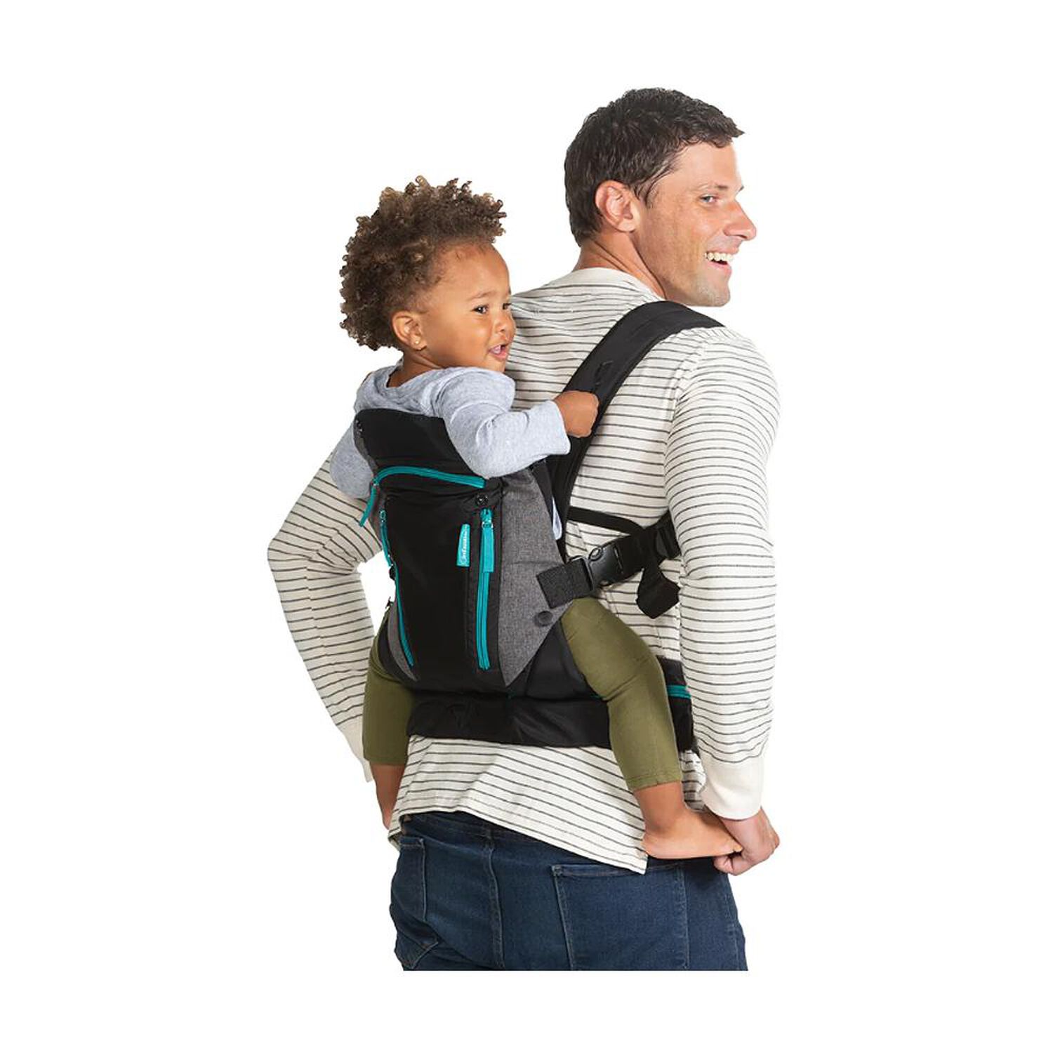 Porta Bebe Bebesit Carry On Multipocket Negro Infantino image number 1.0
