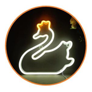 Lampara Neón Cisne Decoración Candy Bar