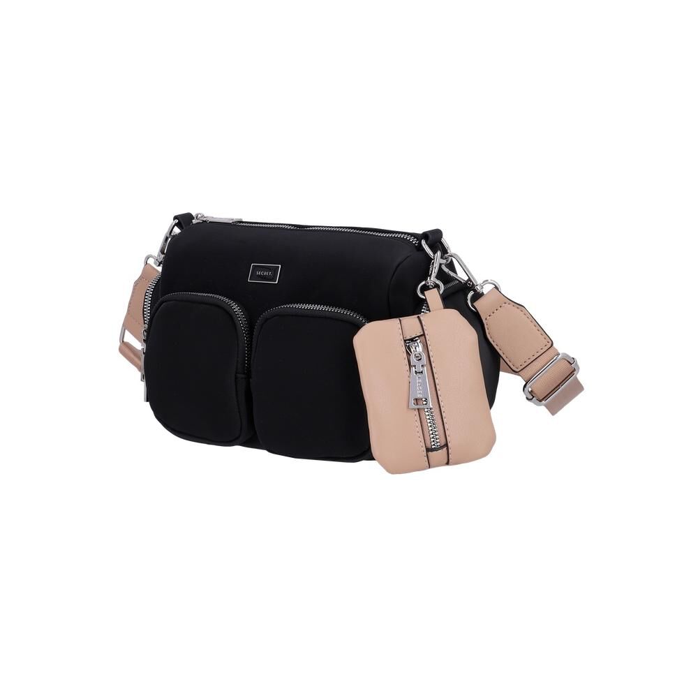 Bandolera Secret Orlando St6 M Negro image number 1.0