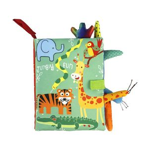 Libro Sensorial De Tela Para Beb&eacute;s Estimulaci&oacute;n Temprana