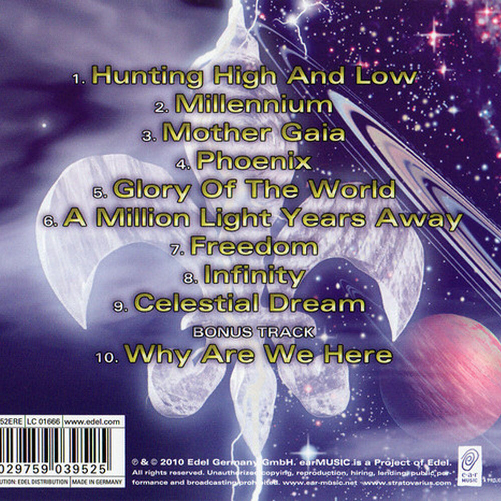 Stratovarius - Infinite | Cd image number 1.0