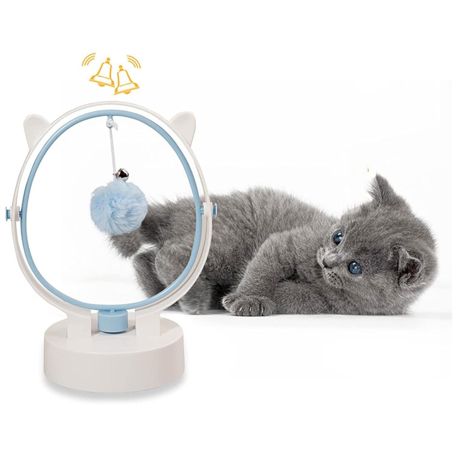 Juguete Interactivo Cinetica Automatica Para Gatos Mascotas image number 1.0