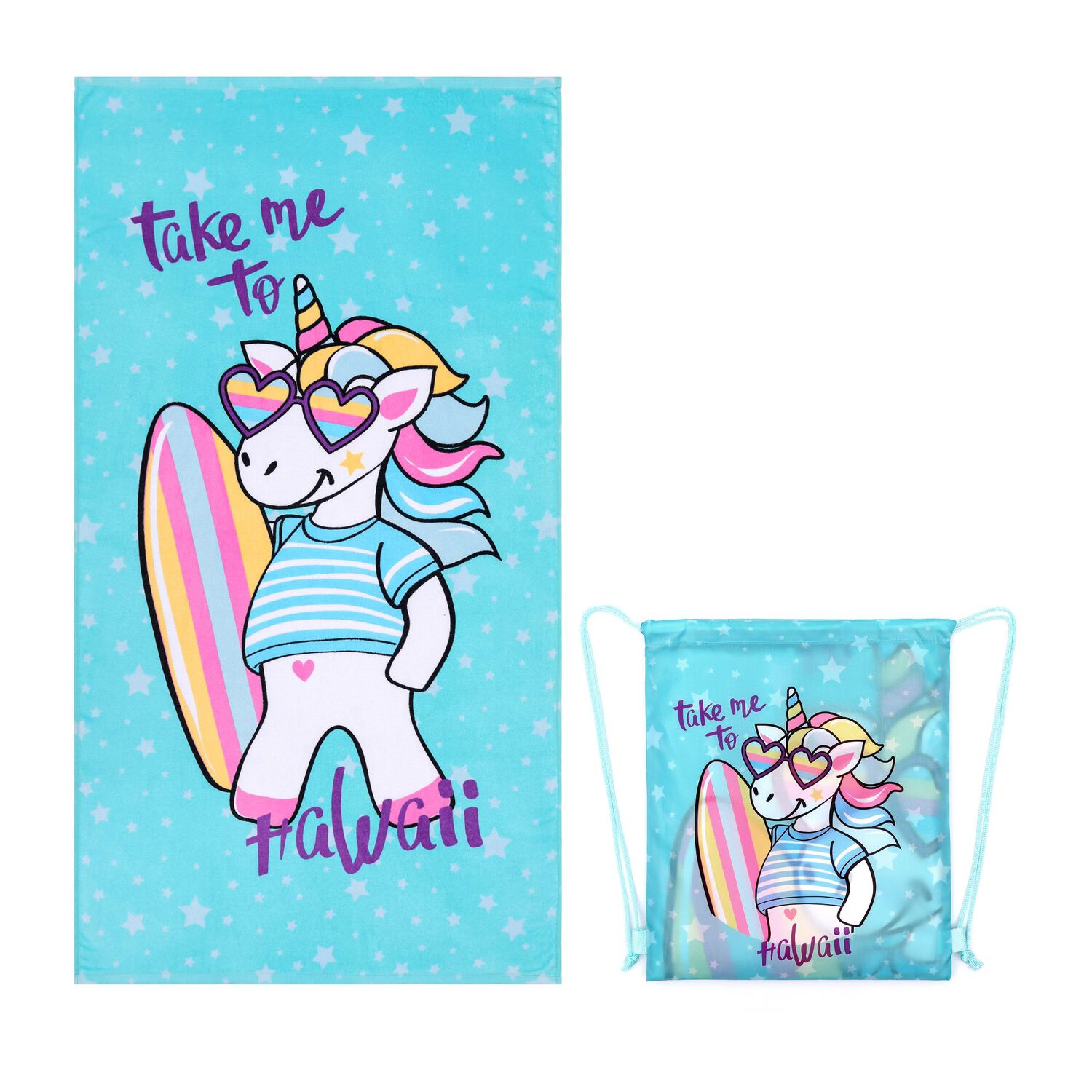 Toalla De Playa Casaideal Kids Unicornio27 / 70x140 Cm image number 3.0