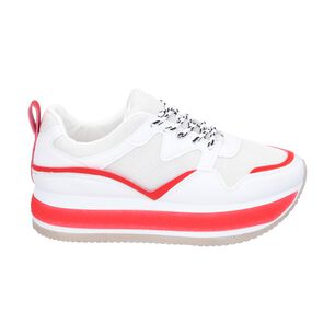 Zapatilla Urbana Mujer Blanco/fluor Amalia Police